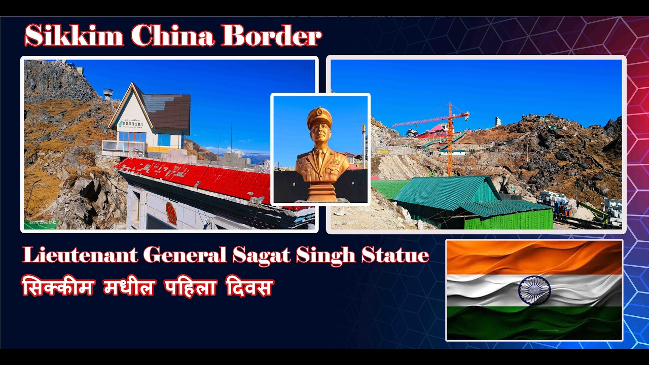Sikkim Gangtok to Nathula Pass China Border.