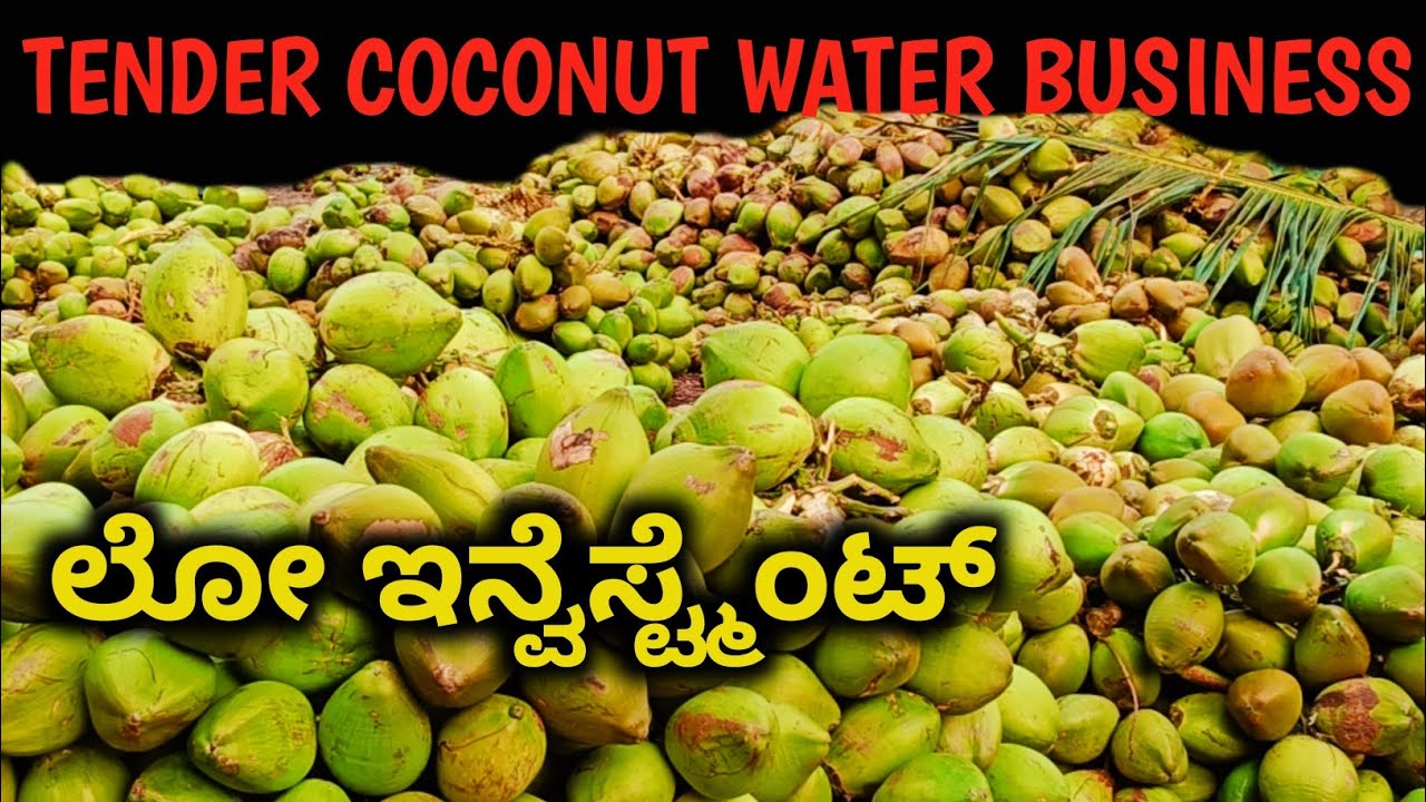 How to Start Tender Coconut Business ಎಳ್ನೀರ್ ಬಿಸಿನೆಸ್