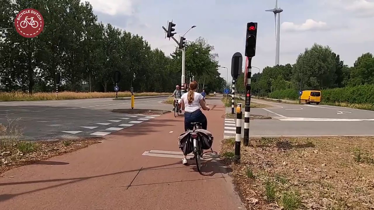 Bicycle ride from 's-Hertogenbosch to Zaltbommel (NL)