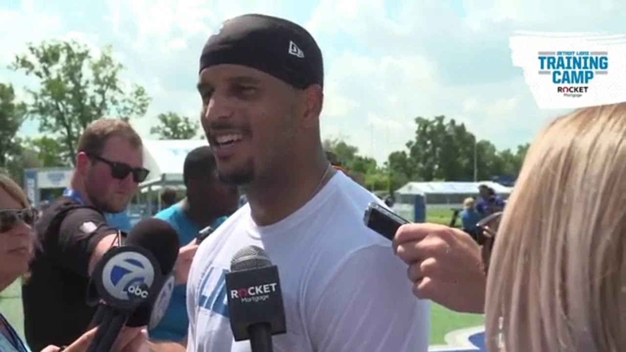 Detroit Lions 2019 training camp interviews episode VI