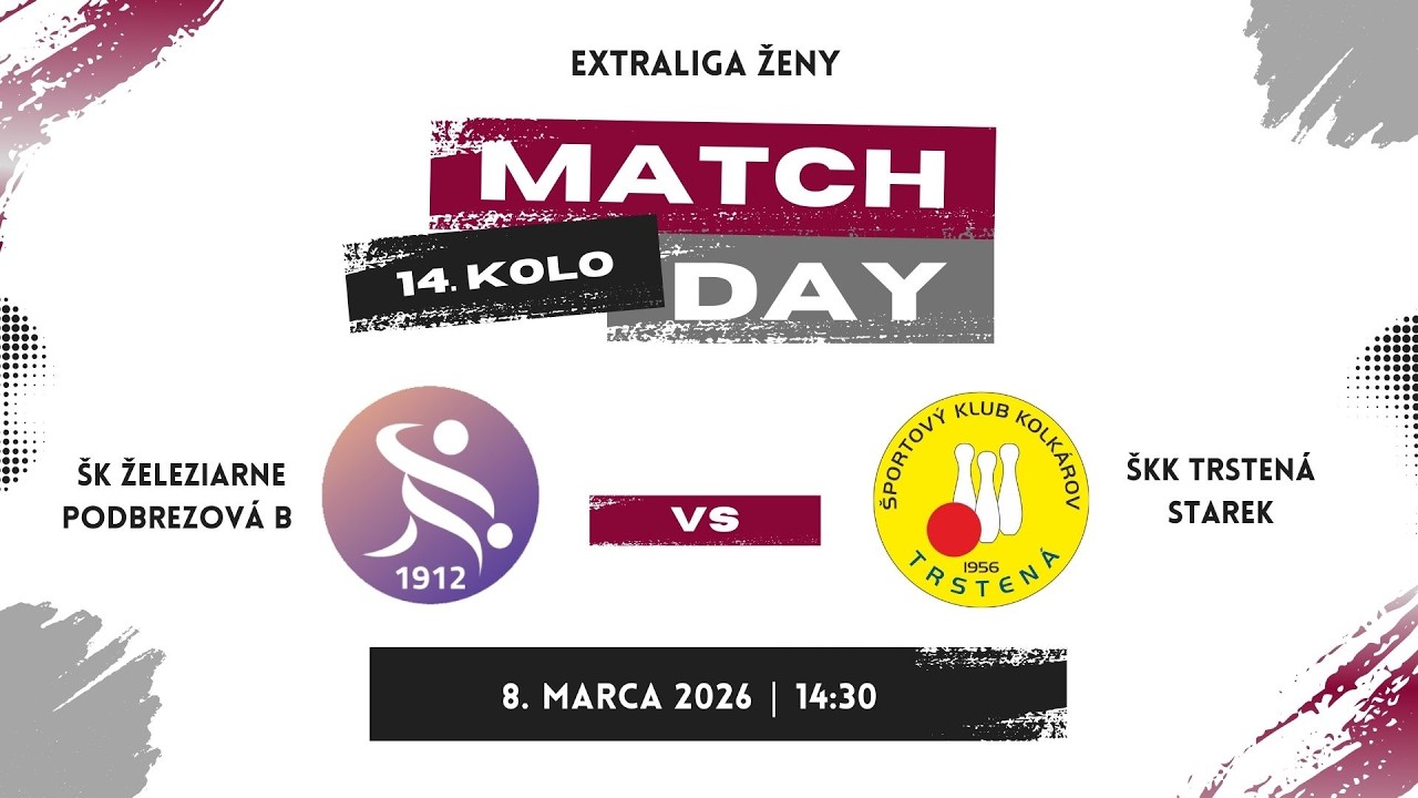 14.kolo, Extraliga ženy ŠK Železiarne Podbrezová B vs. ŠKK Trstená Starek