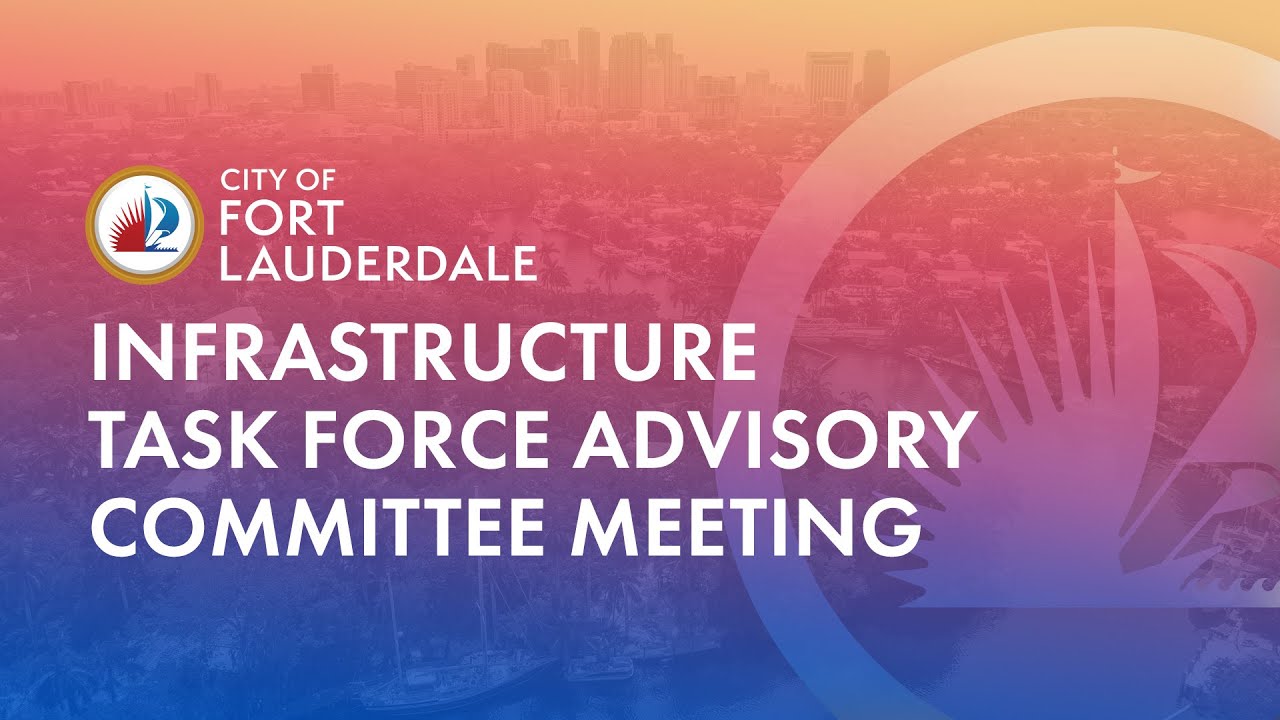Infrastructure Task Force Advisory Committee Meeting on January 5, 2026