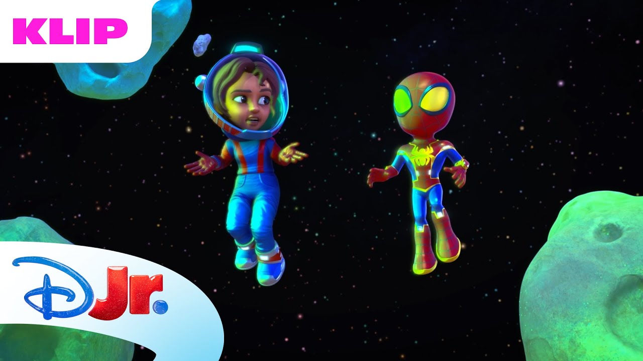 Spidey i rummet | Spidey og hans fantastiske venner | Disney Junior Danmark
