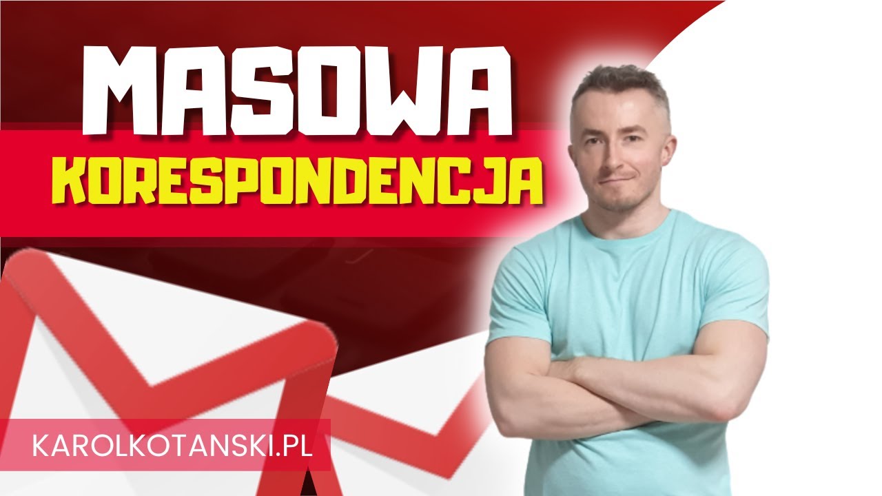 Jak masowo wysyłać spersonalizowane maile z załącznikami | GMAIL