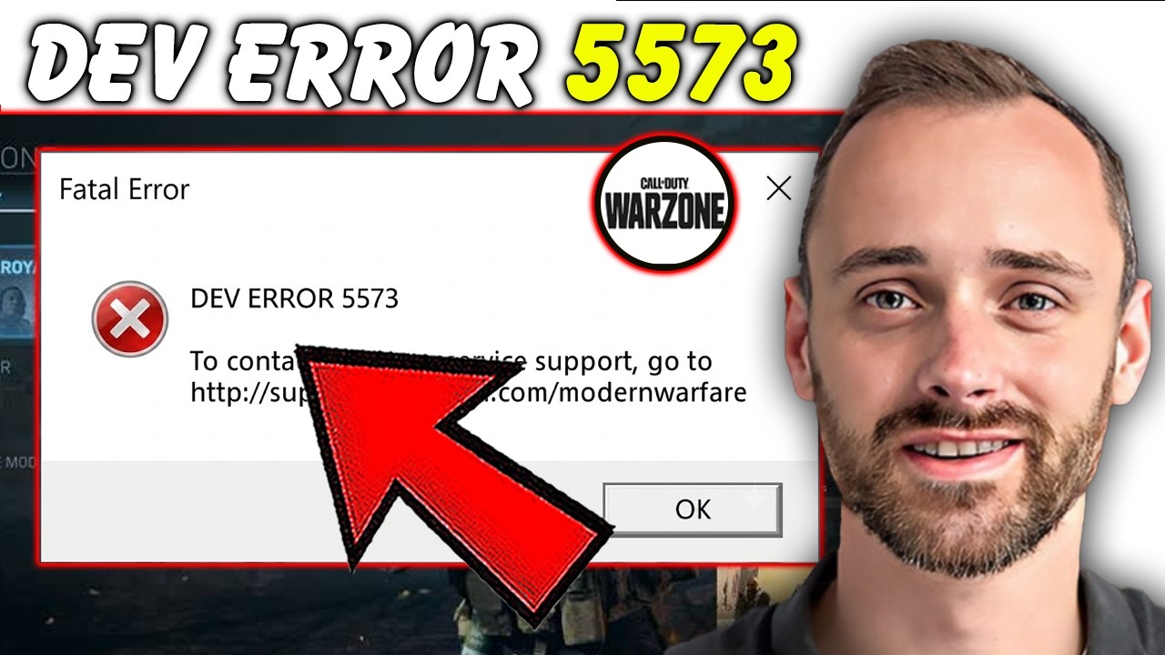 Игра вылетает посреди матча? Исправляем ошибку Dev Error 5573 в Warzone на Windows