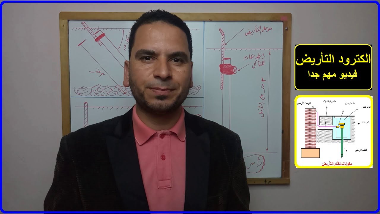 الكترود التأريض الوقائى معلومات مهمة عن طرق وضعه بالتربة لتسهيل التنفيذ العملى بشكل ملحوظ