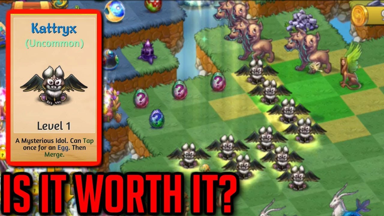 Buying & Merging Monster Idols - Completing The Chain | Merge Dragons