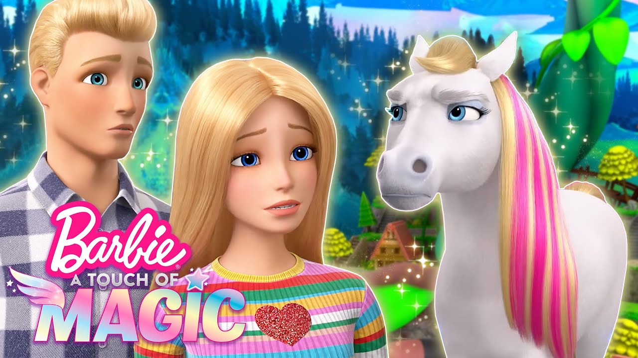 &iquest;D&oacute;nde est&aacute; el caballo m&aacute;gico de Barbie| Barbie A Touch Of Magic