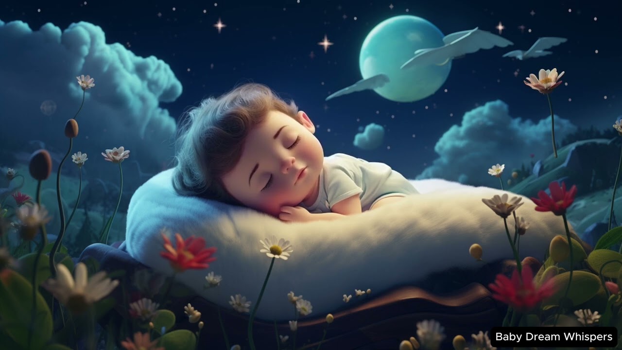Deep Sleep Lullaby: Moonlight Whispers | Calming Baby Sleep Music & Soft Relaxation