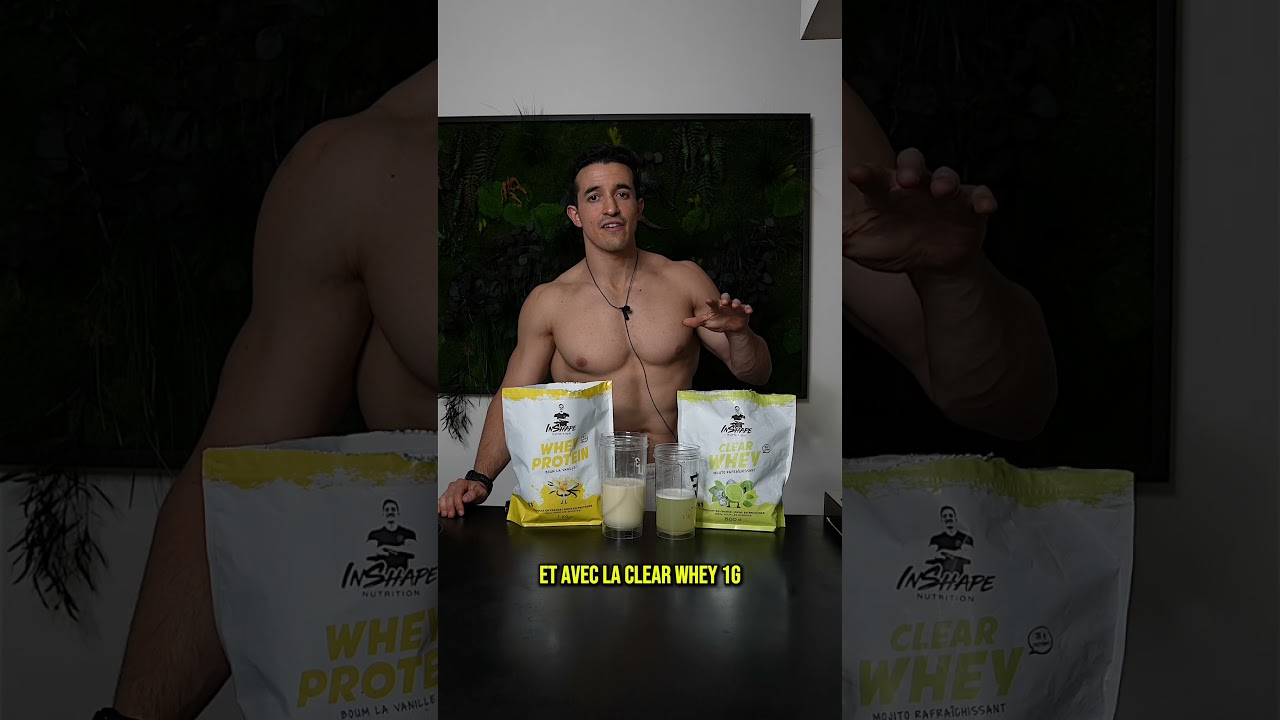 Clear whey VS Whey protein !! 😱