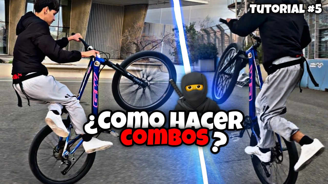 COMO HACER COMBOS EN BICICLETA (PASO A PASO)✅💡