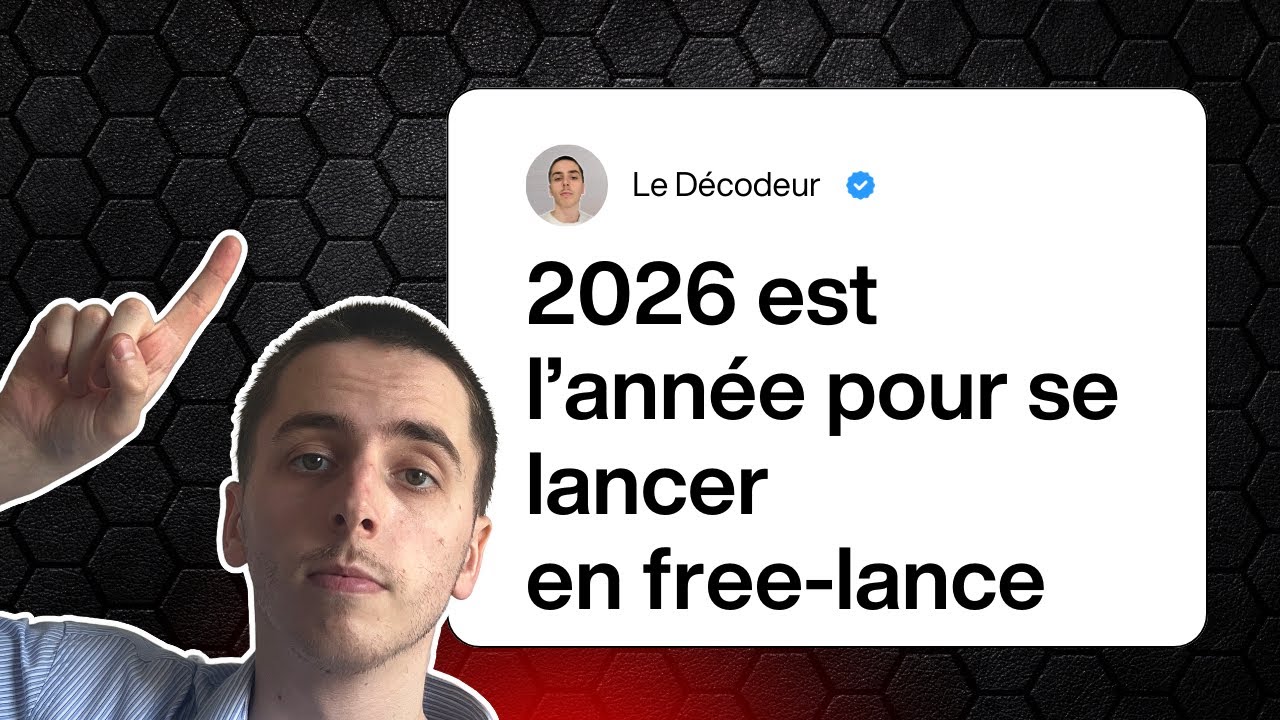 2026 est l'année pour se lancer en free lance - Data & Tech