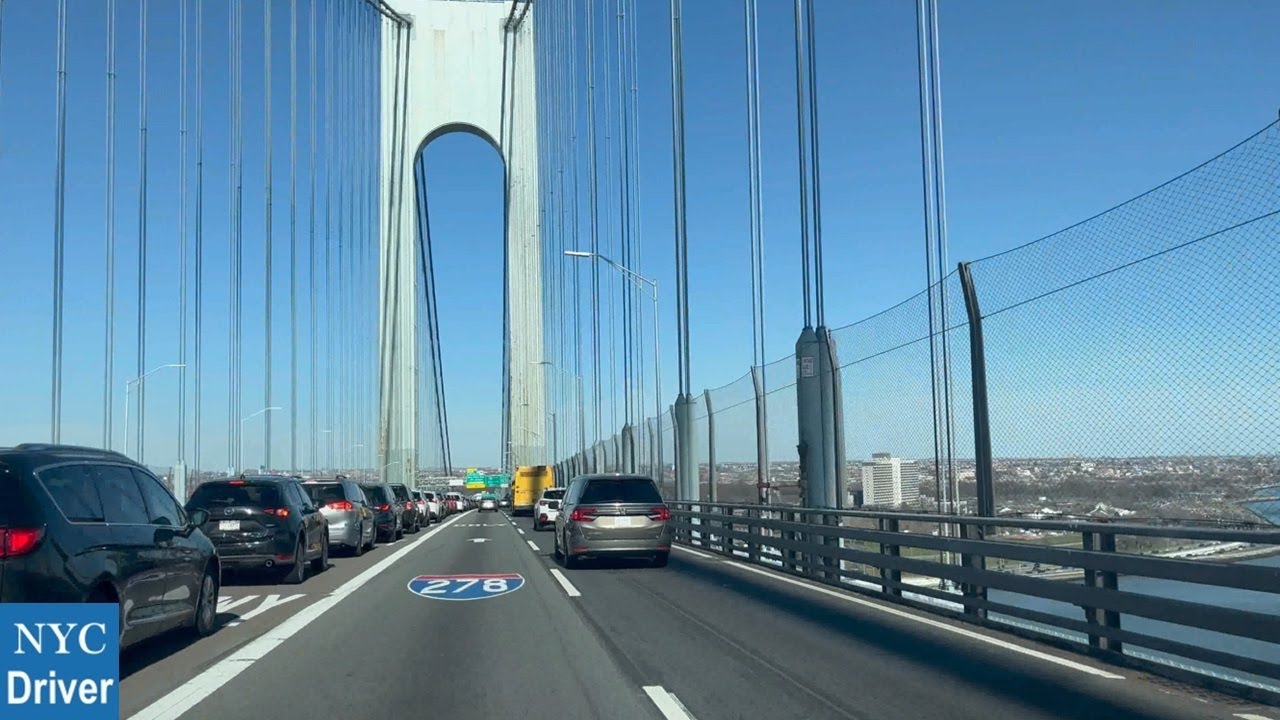 New York City | 4K Driving from STATEN ISLAND to BROOKLYN, NY