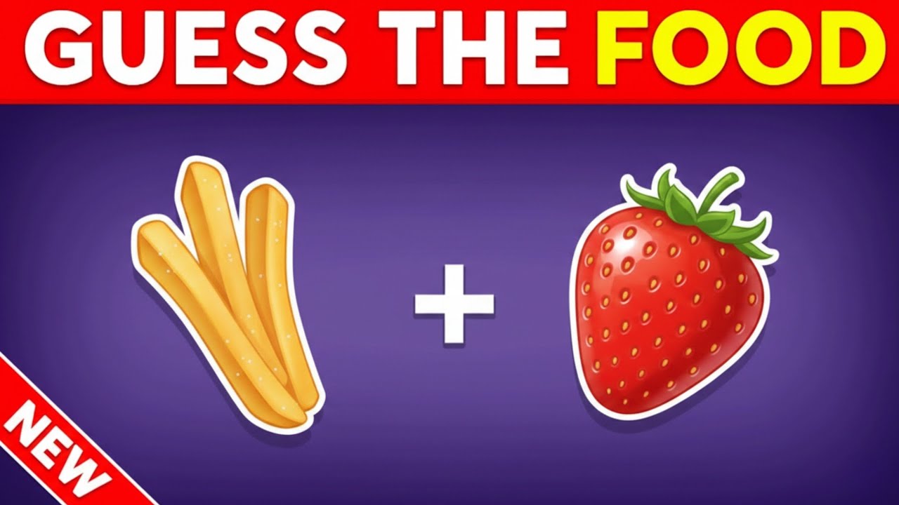 Can You Guess These Foods by Emoji? 🤯🍔 | Food Emoji Quiz