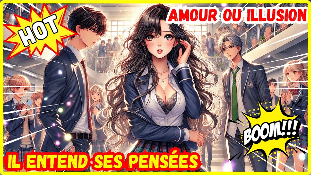🔥 J’ÉCOUTE LES PENSÉES de la plus belle du lycée… et je l’embrasse - Résumé Manhwa