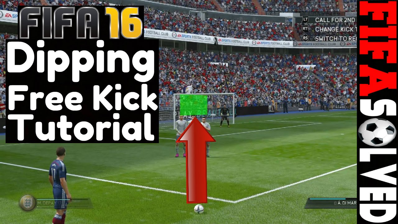 FIFA 16 Dipping Free Kick Tutorial