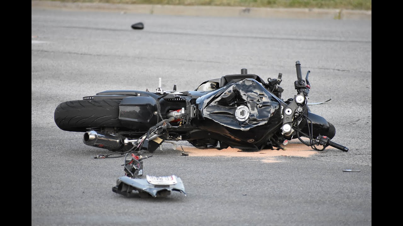Antioch FD and Major Crash Assistance Team on Scene of a Car vs Motorcycle Crash in Antioch, IL