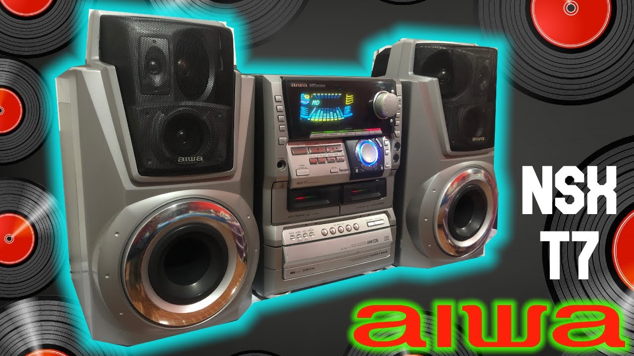 AIWA NSX-T7 Igual de brutal que su hermano mayor el T9 (RetroReview express)
