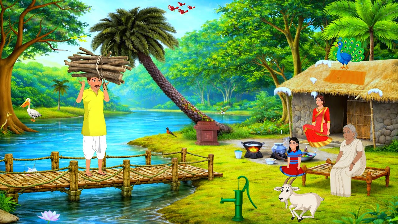 गरीब किसान बना करोड़पति | Garib Kisan Banaa Karodpati | Hindi Kahani | Moral Story | Cartoon 