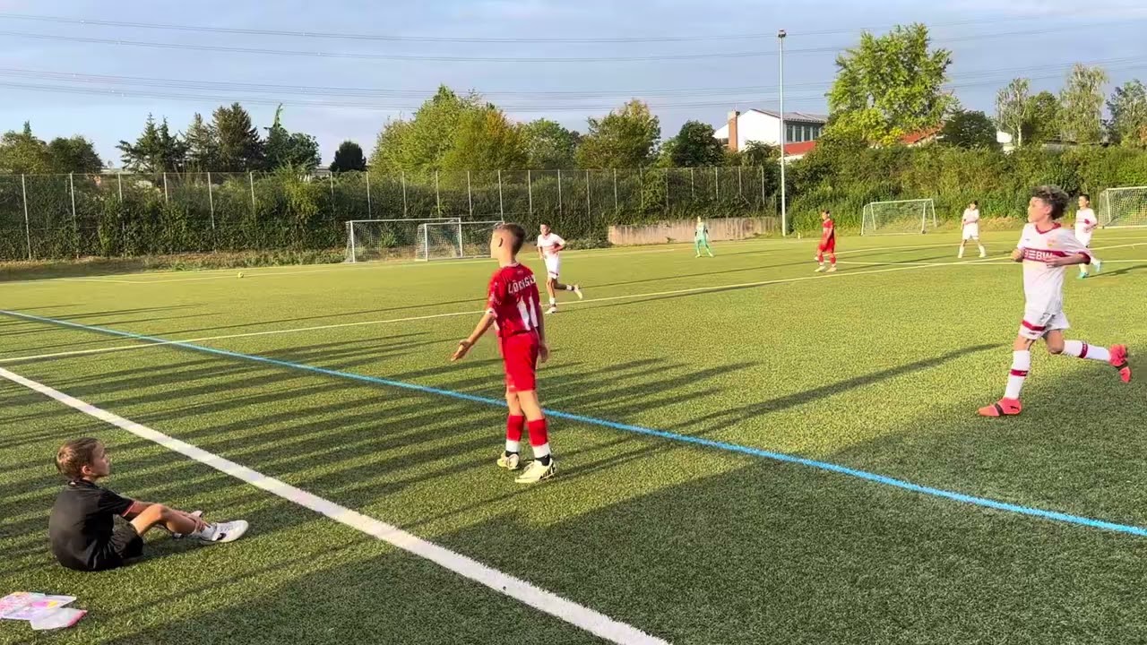 VFB Stuttgart U12 VS Löchgau U13 ( Testspiel 4 )