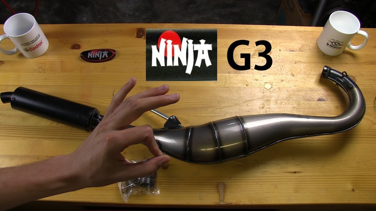 🏍 Pot Ninja G3 Open carte noire [MBK51] - Déballage et présentation [FR]