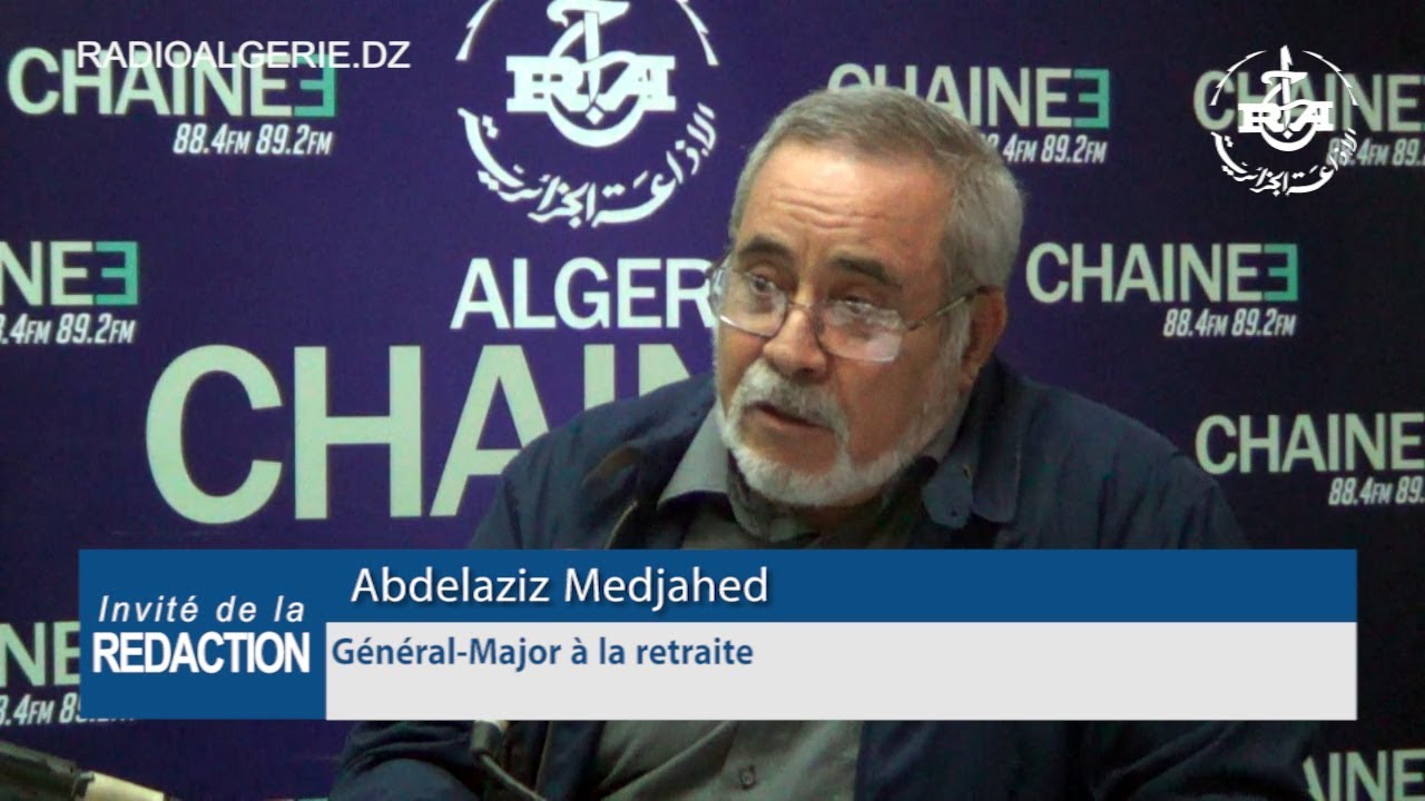 Abdelaziz Medjahed Général major à la retraite