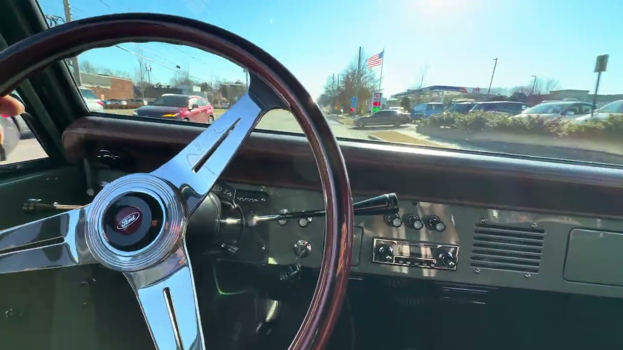 Beautiful 66 Bronco restomod test drive after tuning session. 
