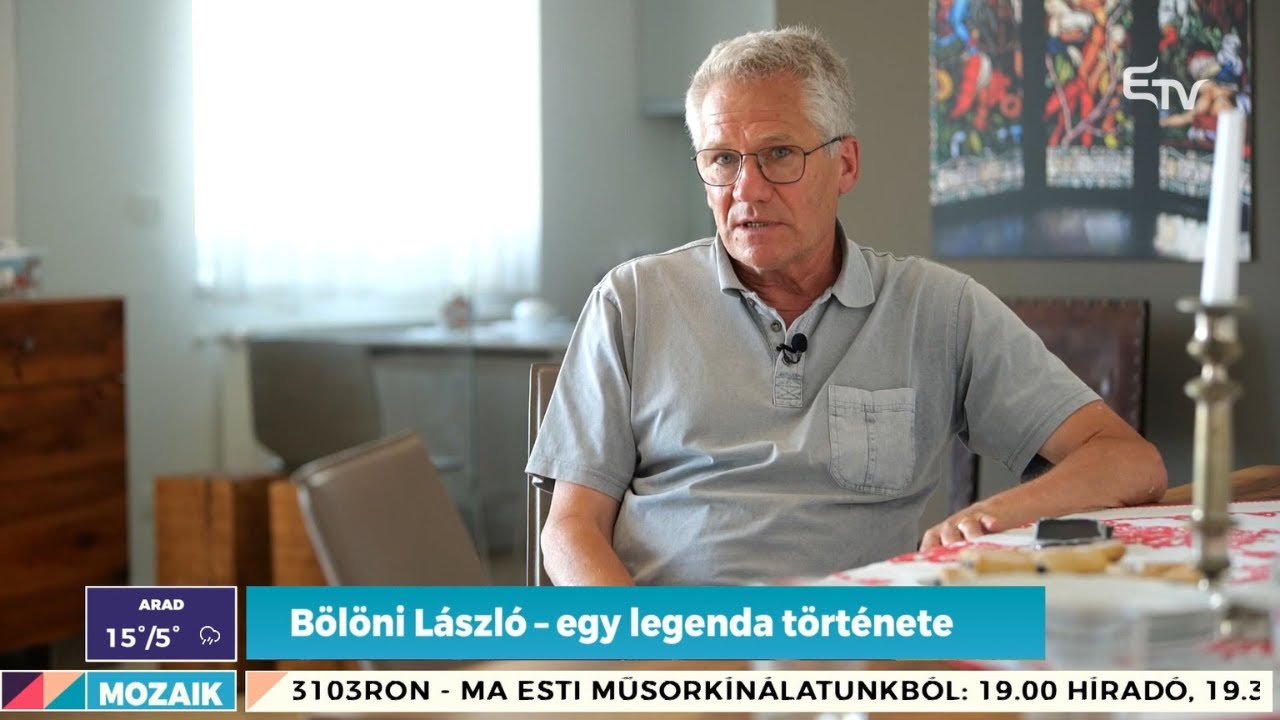 Bölöni László – egy legenda története – részletek a Mozaikban