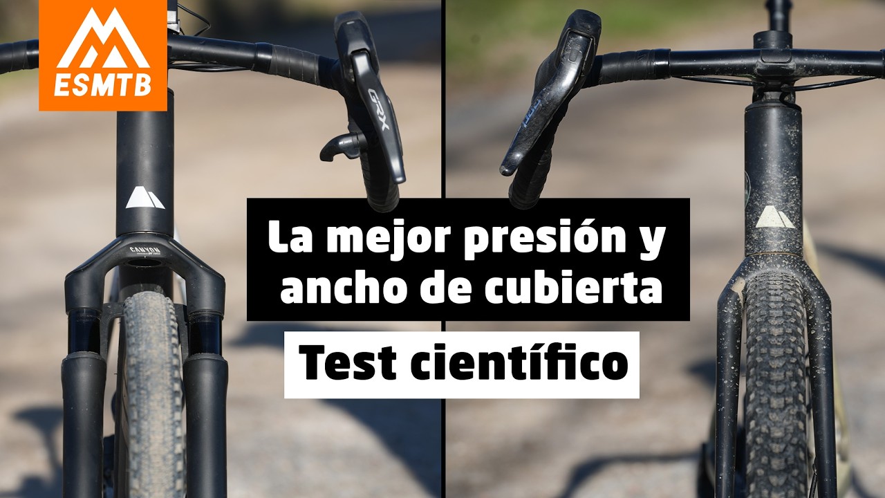 Test científico en gravel: qué presión y ancho de cubierta es mejor