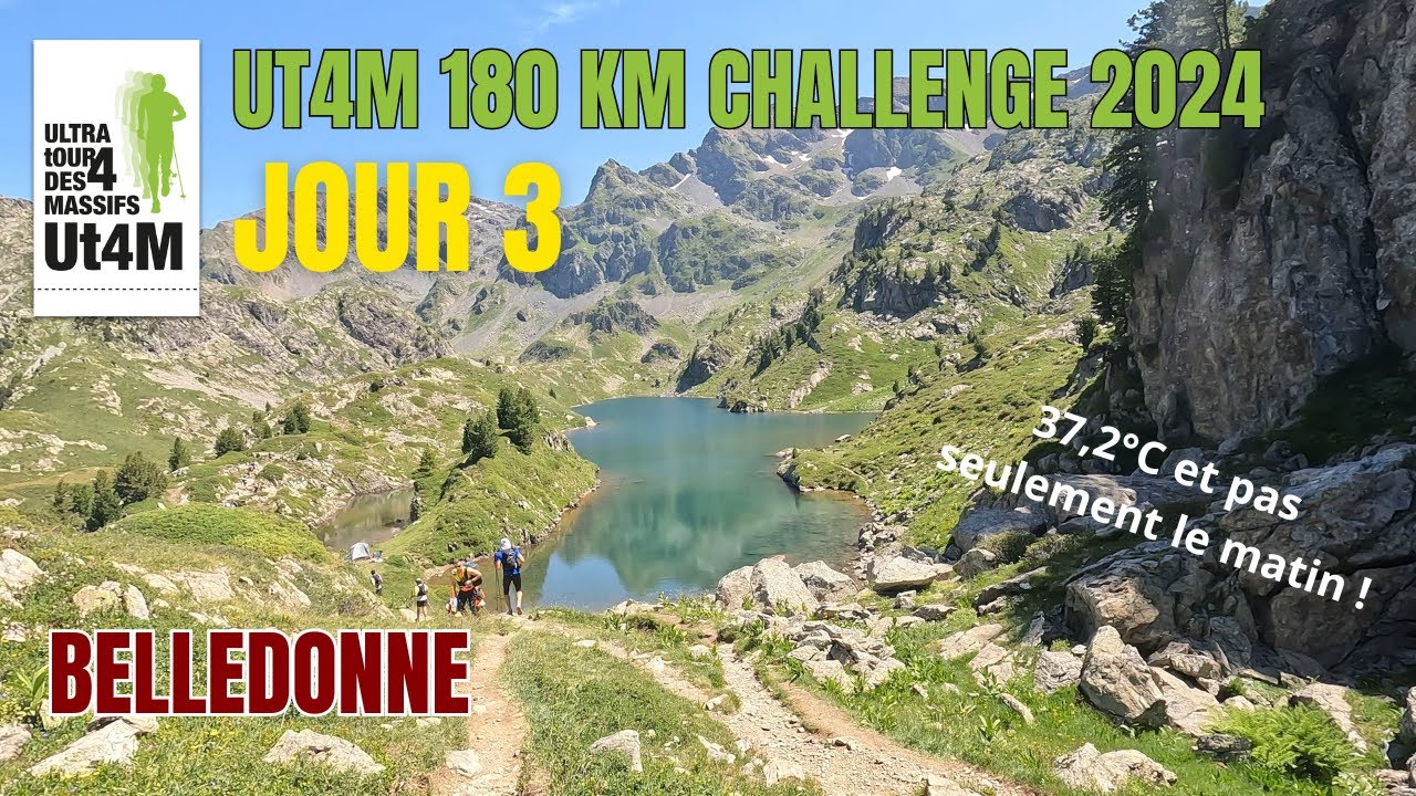 UT4M 180 Km Challenge 2024, Jour 3, massif de Belledonne, ascenseur émotionnel à l'arrivée