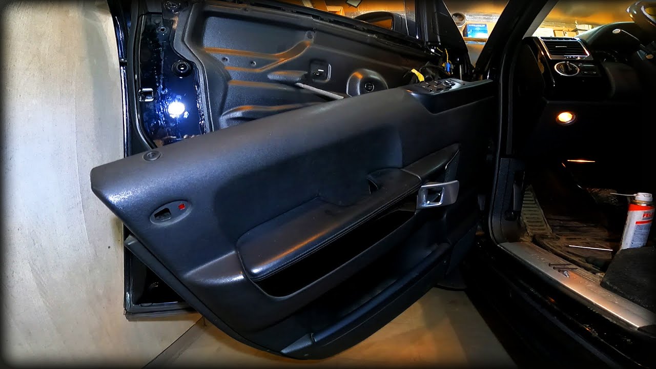 Как снять передние дверные карты Land Rover Range Rover Vogue 2001-2012год