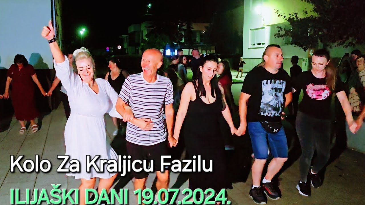 Kolo Za Kraljicu Fazilu 💃🥀✨️ Na Ilijaškim Danima 19.07.2024. - 🎹 Merso Manjić