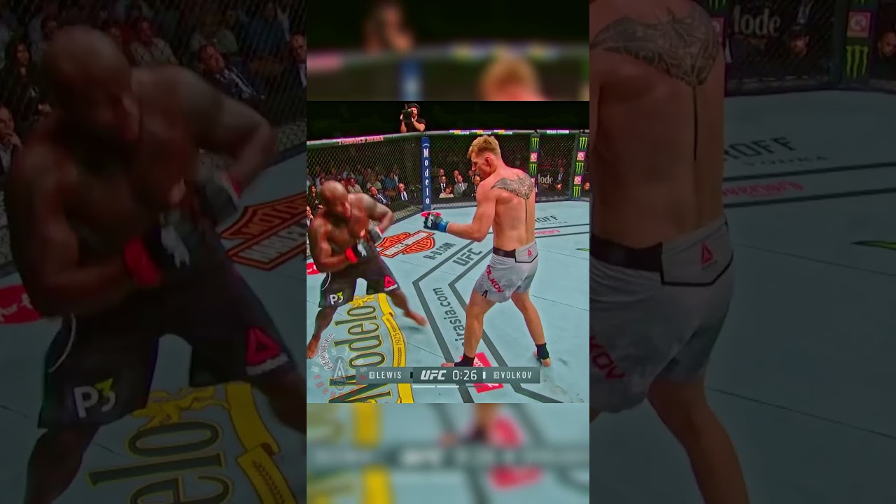 From Defeat to Devastation | Derrick Lewis' Insane KO vs. Volkov 💥