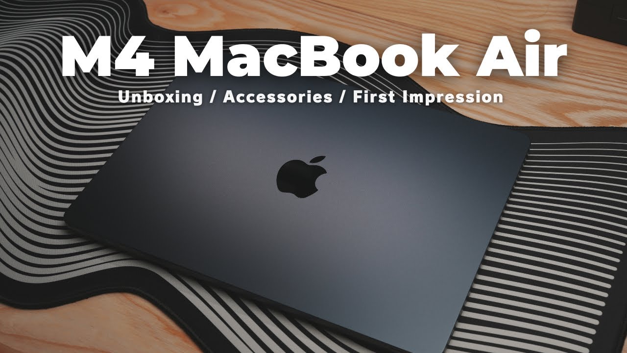 M4 MacBook Air 開封レビュー｜購入理由と周辺アクセサリーをまとめて紹介