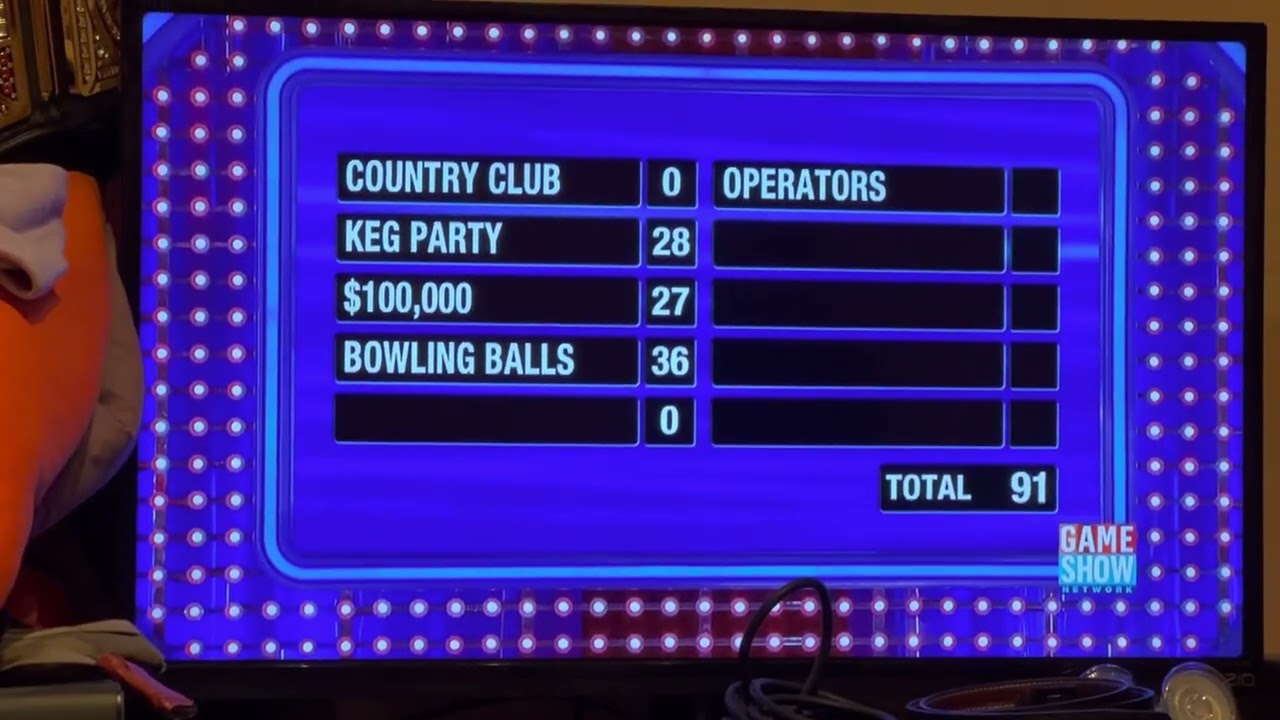 Family feud young family $40,000 win