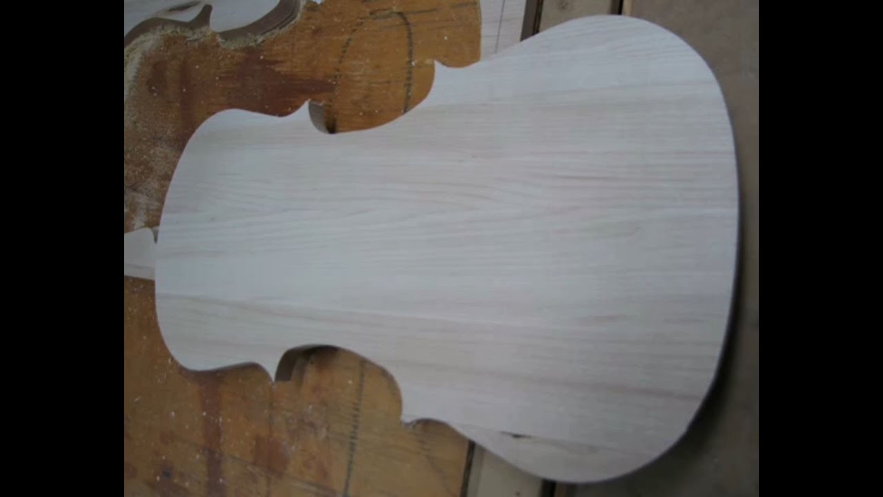 cnc cut violin top