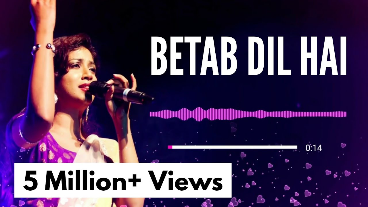 Betab Dil Hai | Phir Milenge | Shreya Ghoshal, Sonu Nigam | AVS