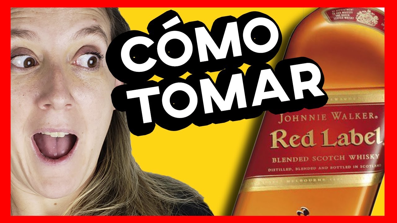 RED LABEL!!! ✅ CÓMO se TOMA el WHISKY ETIQUETA ROJA! (Tragos fáciles) | AGUS BLANCO