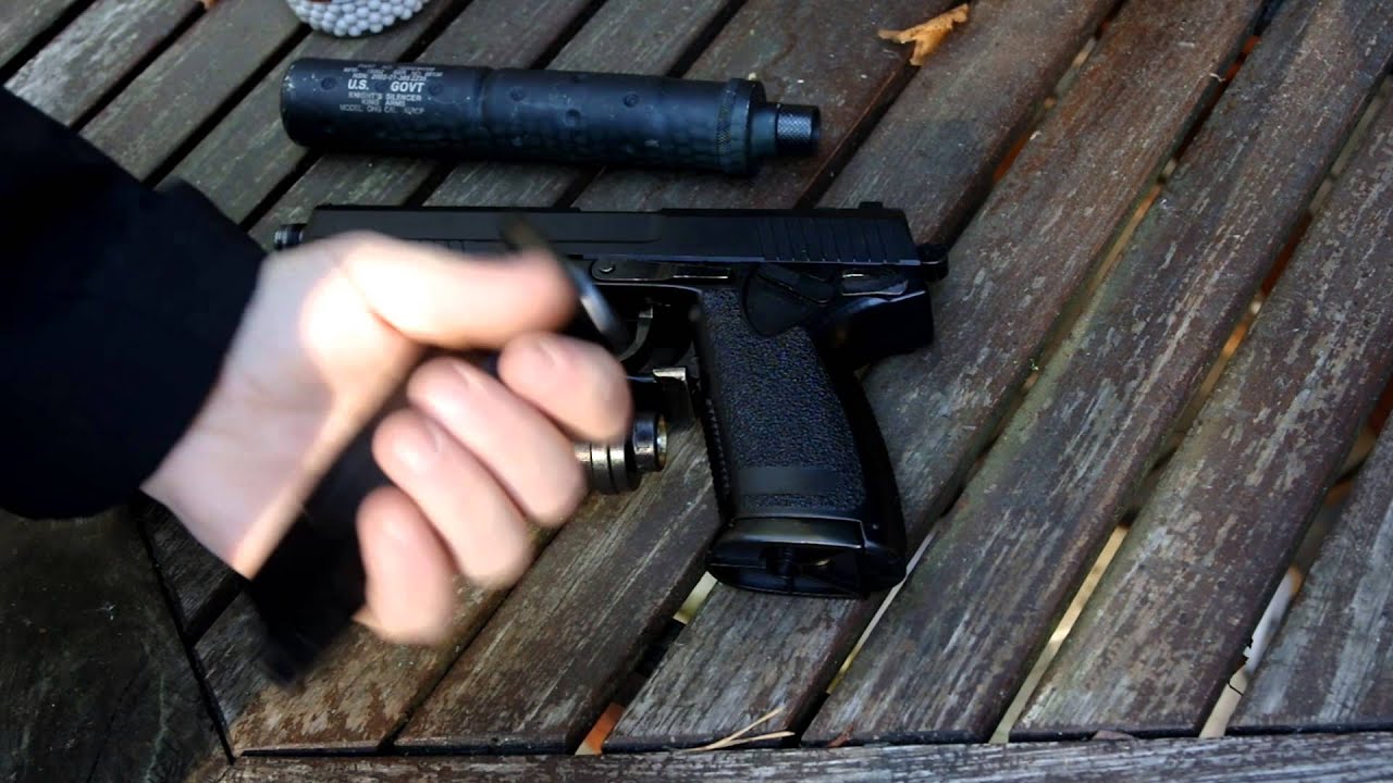 Infinity Airsoft: budjetti ase: ASG Mk23 socom