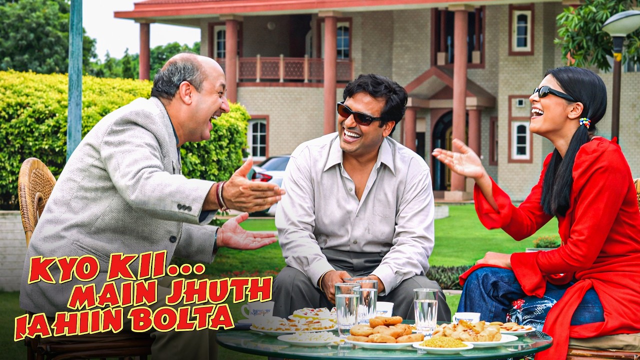 गोविंदा , अनुपम खेर और सुष्मिता सेन की जबरदस्त कॉमेडी सीन | Kyoki Main Jhuth Nahin Bolta (2001)