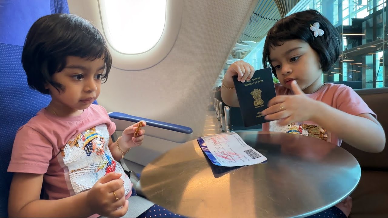 AYRA LEAVING INDIA without TELLING PAMI..🤣