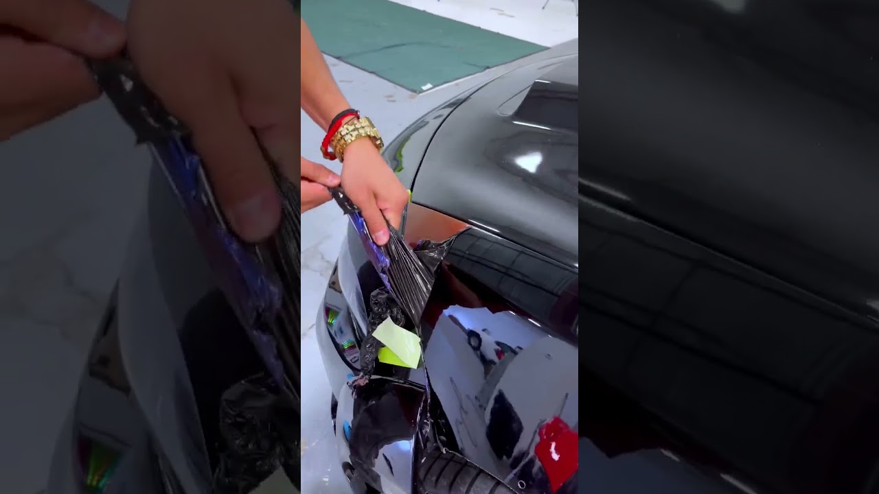 Car Wraps Damage Paint? 4 Year old Wrap Removal 😱 #carwrap #carwrapping #vinylwrap