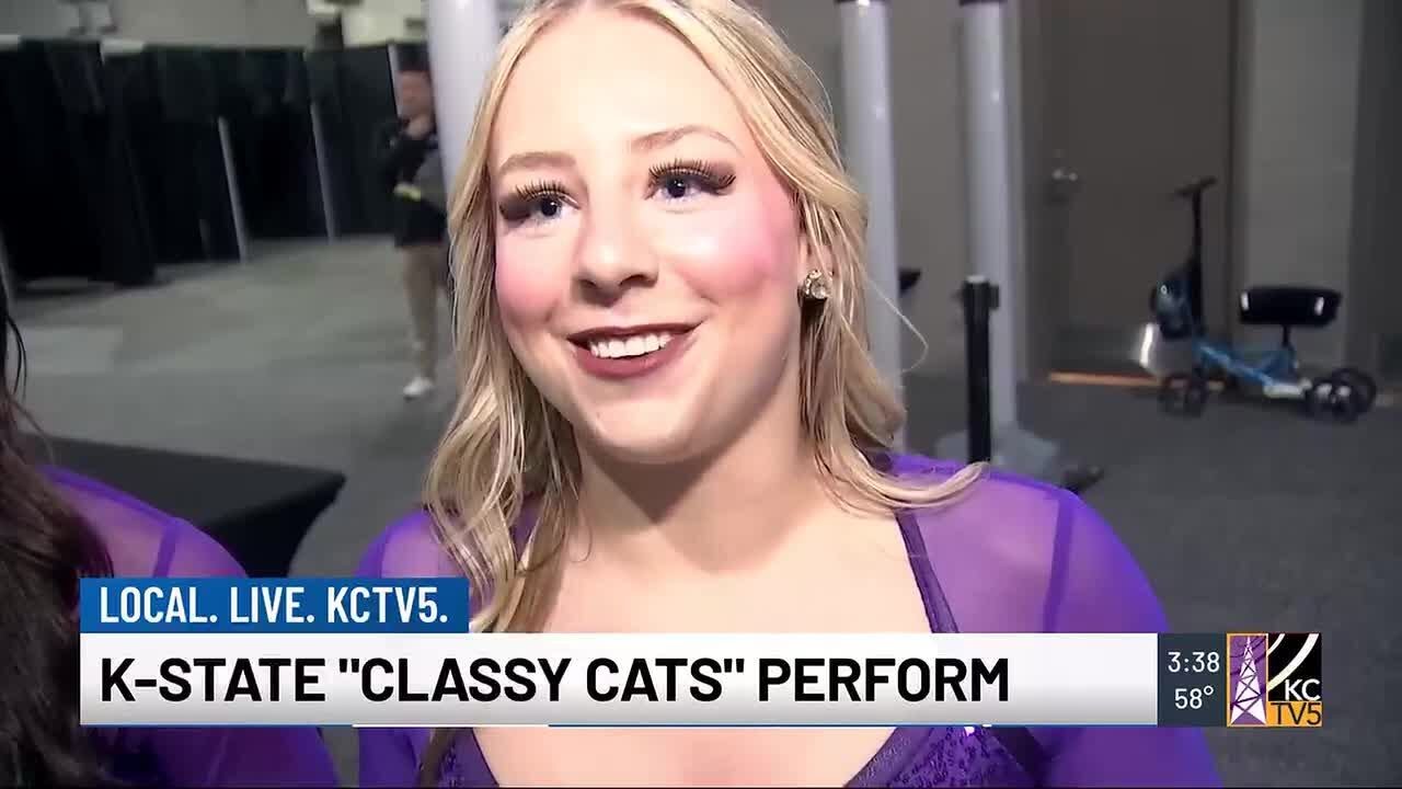 K-State Classy Cats perform on big stage at Big 12 Tournament