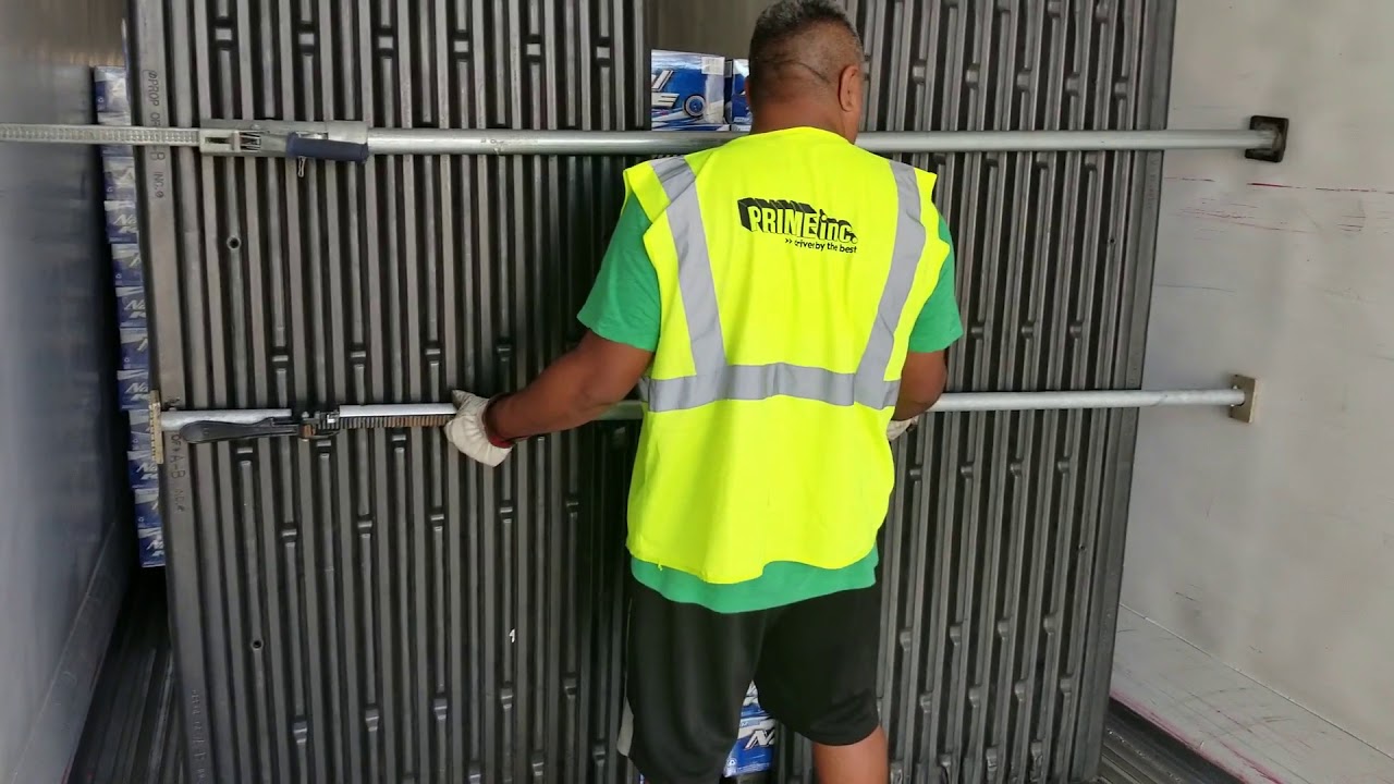 Truck Driving | HOW TO INSTALL LOAD LOCKS/BARS and Securing Your Load