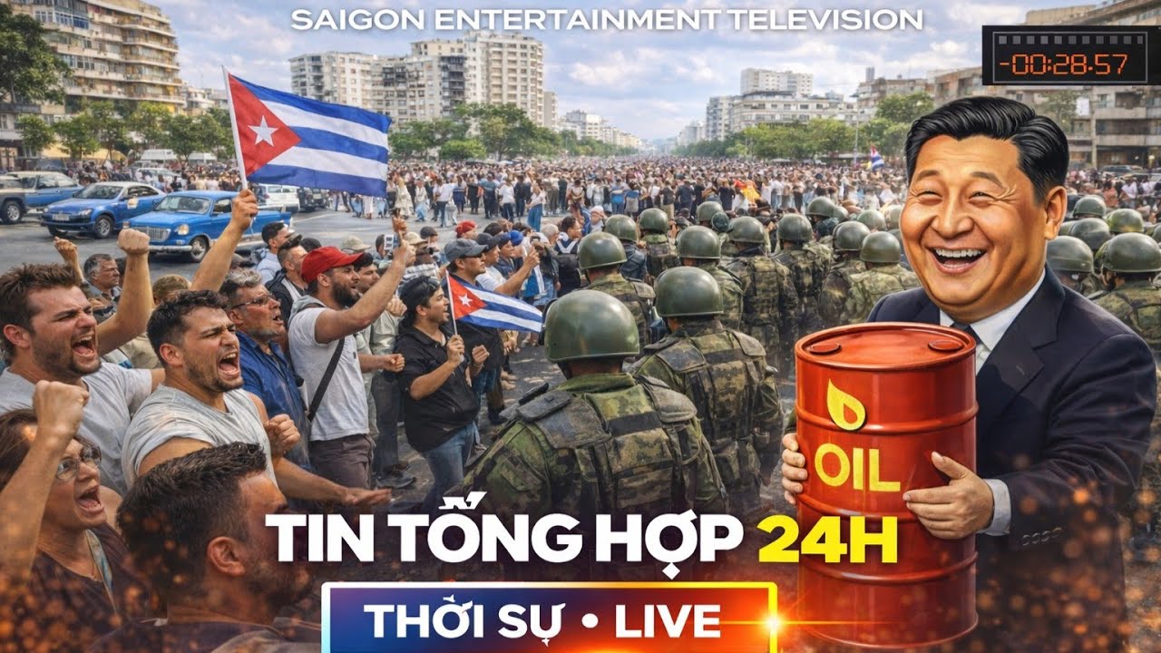 TIN QUỐC TẾ - MỚI NHẤT 13/2: CUBA BIỂU TÌNH RẦM RỘ - IRAN CHUẨN BỊ CHIẾN TRANH - ISRAEL KHÔNG KÍCH