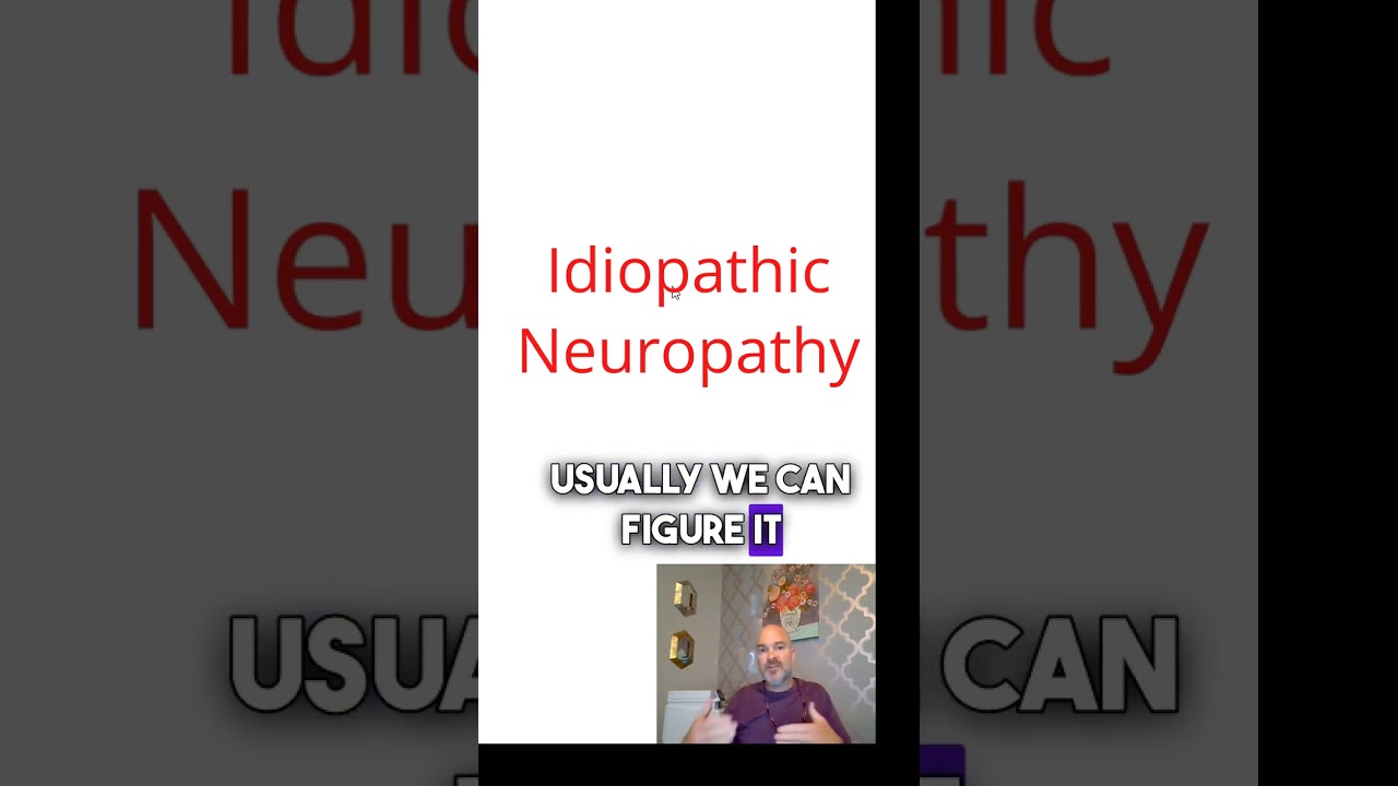 Idiopathic Neuropathy Myth DESTROYED -Medical Study Reveals 73% Weren't Mystery Cases! #neuropathy