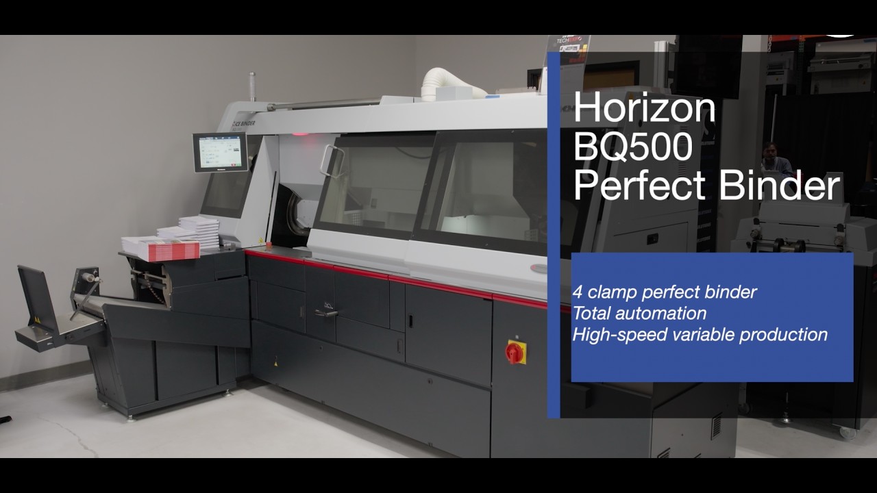 Automate Workflow: Reducing Labor Costs with the BQ500 Perfect Binder