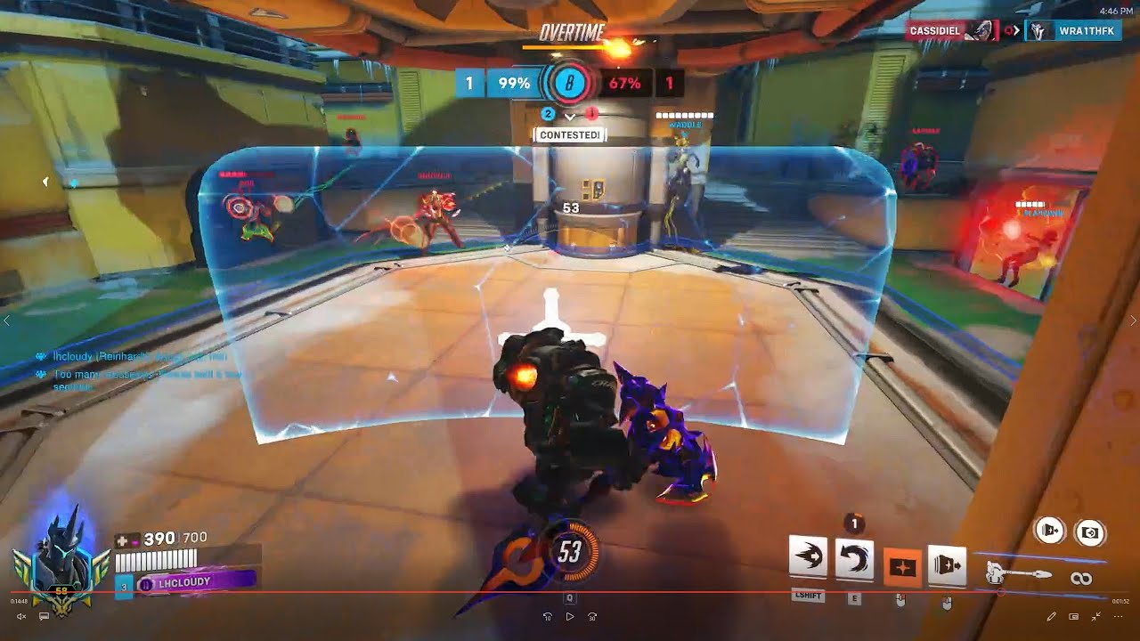 LHCloudy — Величайшие рывки Райнхардта — OVERWATCH 2, 19-й СЕЗОН, ТОП-5000