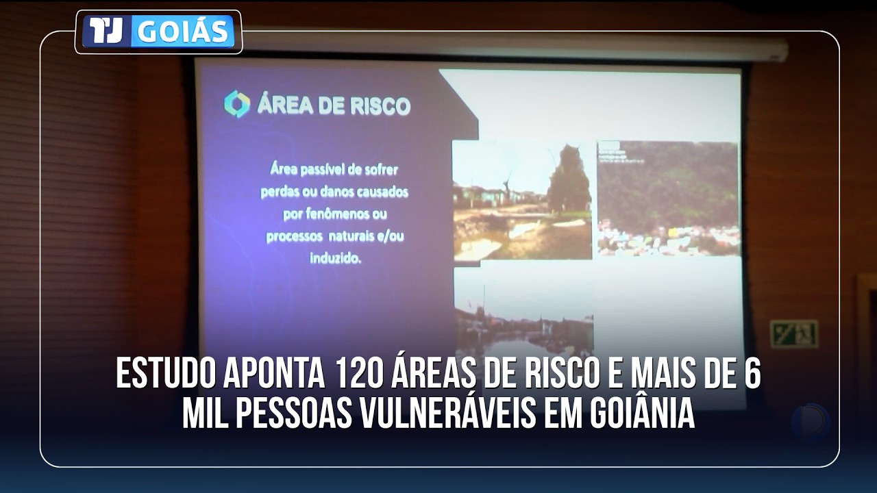 ESTUDO APONTA 120 ÁREAS DE RISCO E MAIS DE 6 MIL PESSOAS VULNERÁVEIS EM GOIÂNIA