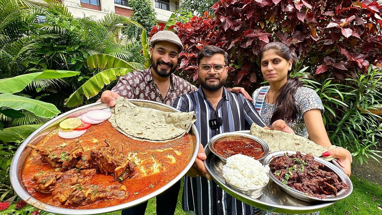 महाराष्ट्र जलगाँव का KHANDESHI MUTTON 🔥Best place for Nonveg lovers in Pune